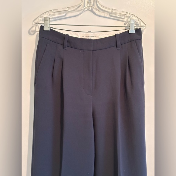 Aritzia Effortless Pant - Dark Night Navy - Worn Twice - Picture 3 of 9